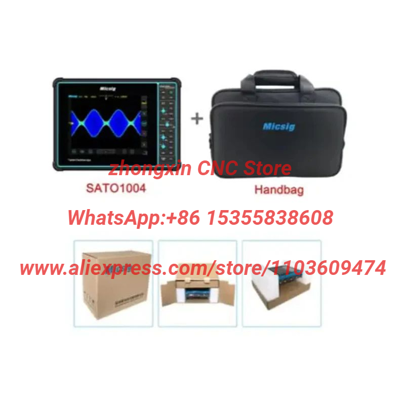 Handheld Tablet Oscilloscope Touchscreen 100Mhz - Oscilloscopio Automobilistico SATO1004 Micsig con Tablet