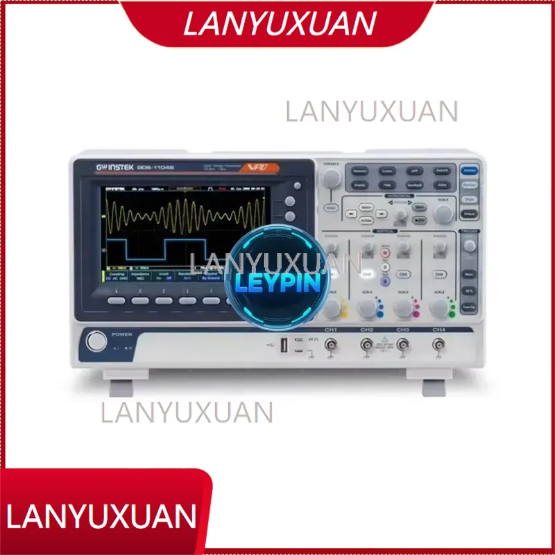 Digital Storage Oscilloscope 4 Channel 100Mhz - GWinstek GDS-1104B Oscilloscopio Digitale a 4