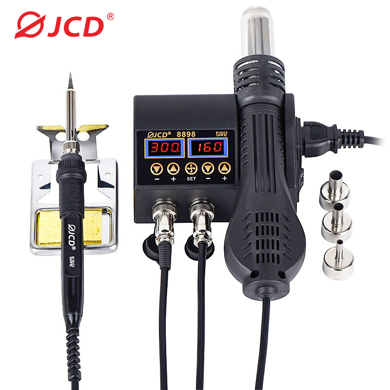 Smd Rework Station Hot Air Soldering 2 In 1 - 2 in 1 750W Pistola ad