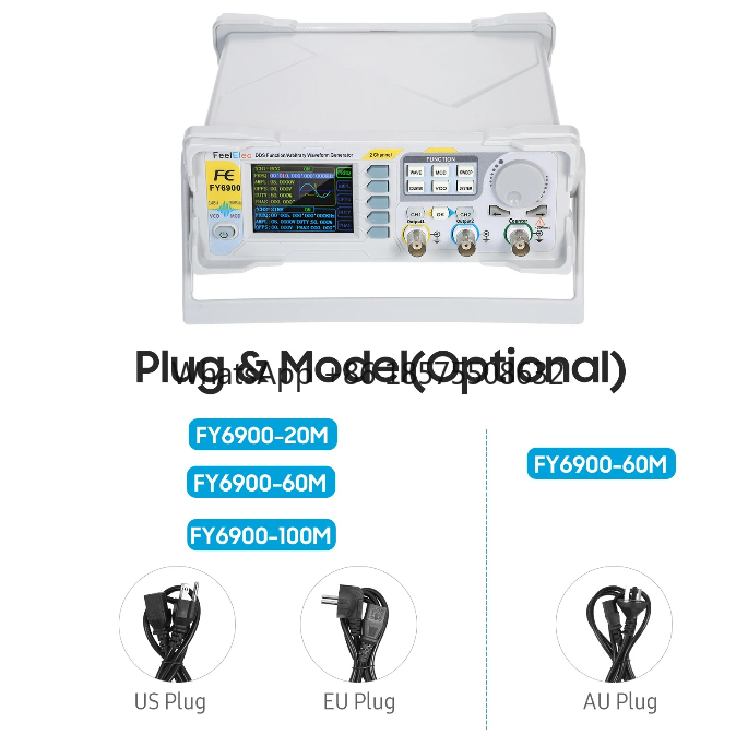 Dual Channel Arbitrary Waveform Function Generator 60Mhz - Generatore di segnale funzione 60 MHz
