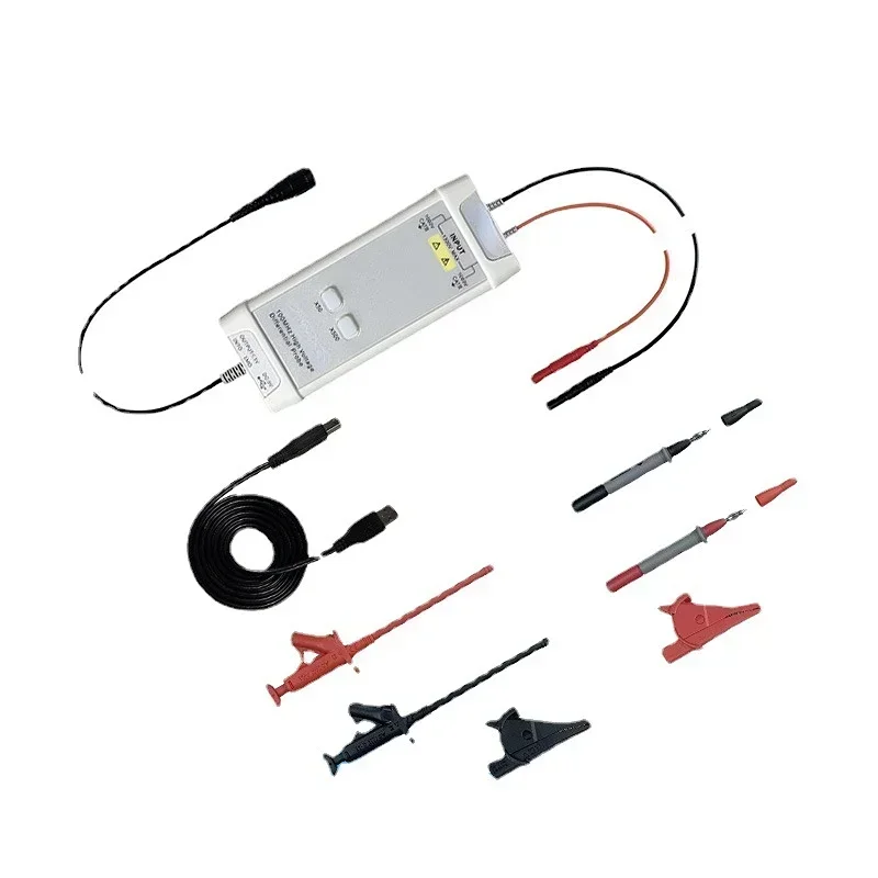 High Voltage Differential Probe 100Mhz 1300V - Nuovo Kit di Sonde Differenziali per