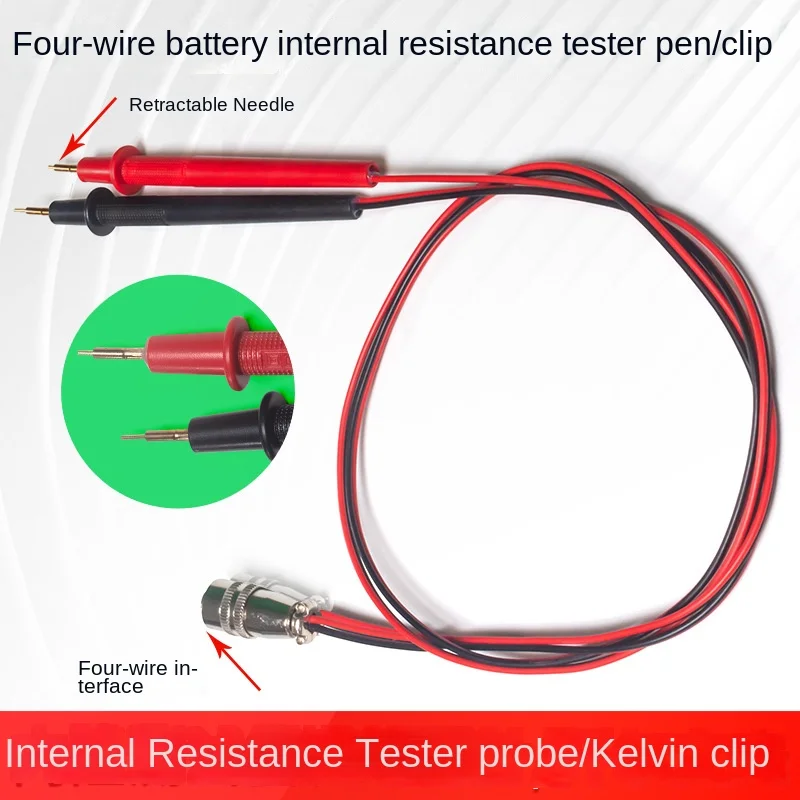 Battery Internal Resistance Tester Four Wire - Uso a quattro fili batteria resistenza