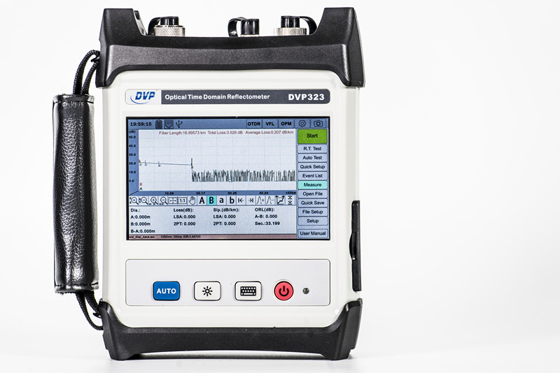Optical Time Domain Reflectometer Otdr 1310 1550Nm - DVP323 1310/1550nm 34/32dB Tester OTDR per