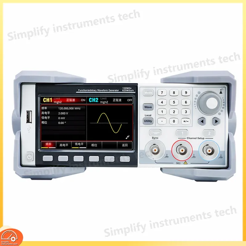Dual Channel Arbitrary Waveform Function Generator 60Mhz - Generatore di forme d'onda arbitrarie ad
