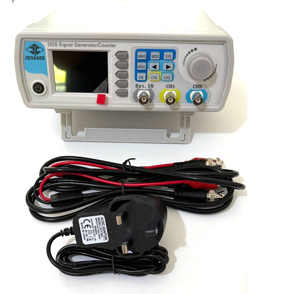 Dual Channel Arbitrary Waveform Function Generator 60Mhz - JDS6600 Generatore di segnale funzione DDS