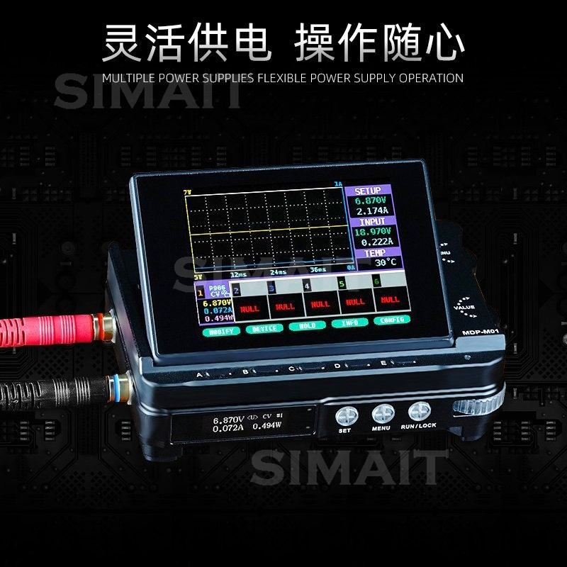 Programmable Linear Dc Power Supply 30V 10A - Miniware MDP-P906 Alimentatore Digitale Regolabile 30V