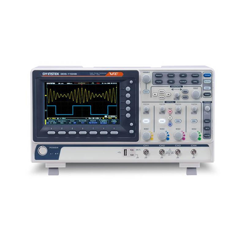 Digital Storage Oscilloscope 4 Channel 100Mhz - Oscilloscopio Digitale Portatile GDS-1104B a 4