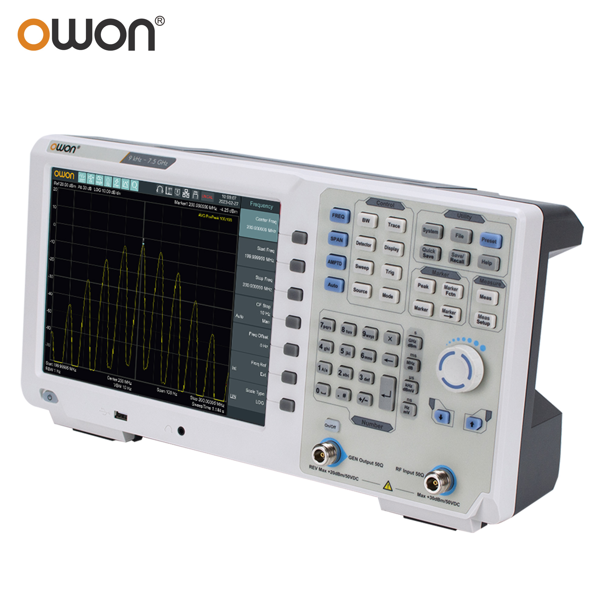 OWON XSA1015P - Analizzatore d - Spectrum Analyzer Tracking Generator 1.5Ghz recensione e prezzo