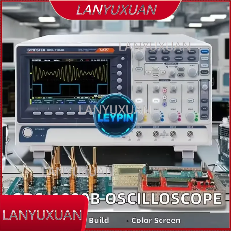 GWinstek GDS-1104B Oscilloscop - Digital Storage Oscilloscope 4 Channel 100Mhz recensione e prezzo