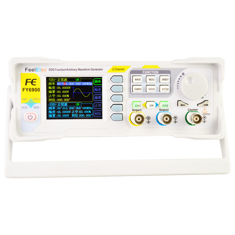 NUOVO Generatore di Segnali Ar - Dual Channel Arbitrary Waveform Function Generator 60Mhz recensione e prezzo
