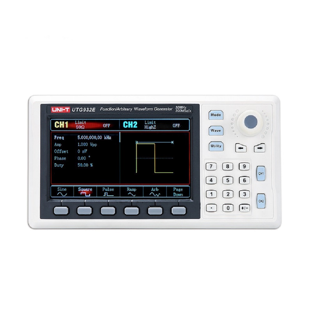 Funzione UTG962E Generatore di - Dual Channel Arbitrary Waveform Function Generator 60Mhz recensione e prezzo