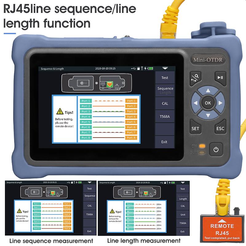 MINI OTDR 1310/1550nm 26/24dB  - Optical Time Domain Reflectometer Otdr 1310 1550Nm recensione e prezzo