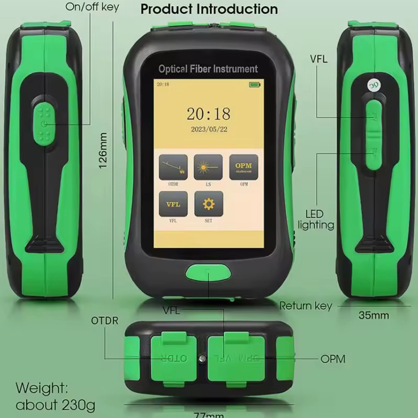 Riflettometro Ottico nel Domin - Optical Time Domain Reflectometer Otdr 1310 1550Nm recensione e prezzo