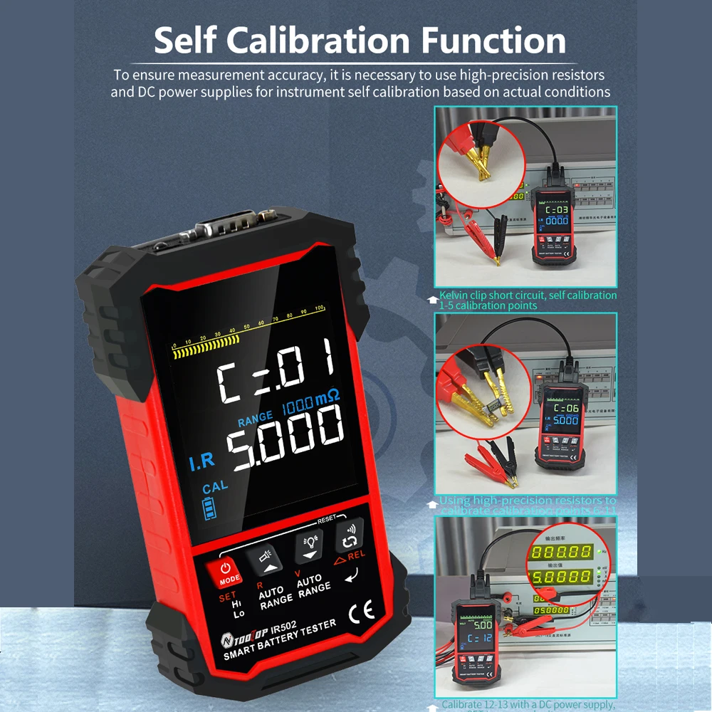 TOOLTOP ± 120V Tester di resis - Battery Internal Resistance Tester Four Wire recensione e prezzo