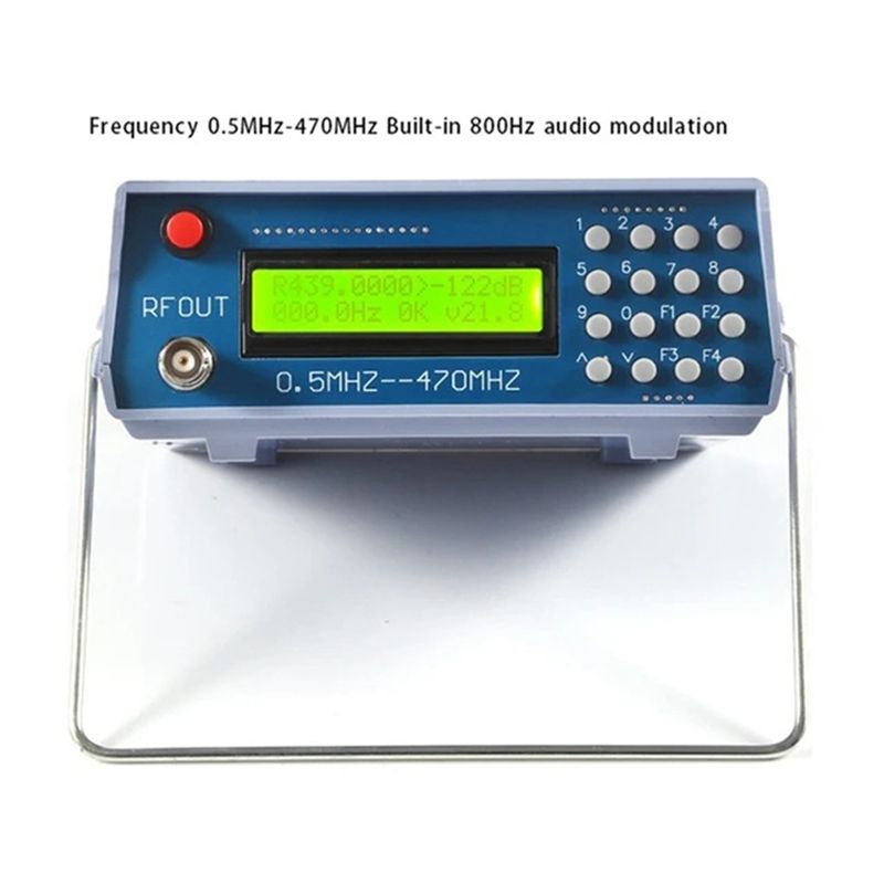 [NEWA08R】 Generatore di Segnal - Rf Signal Generator 0.5Mhz To 470Mhz recensione e prezzo