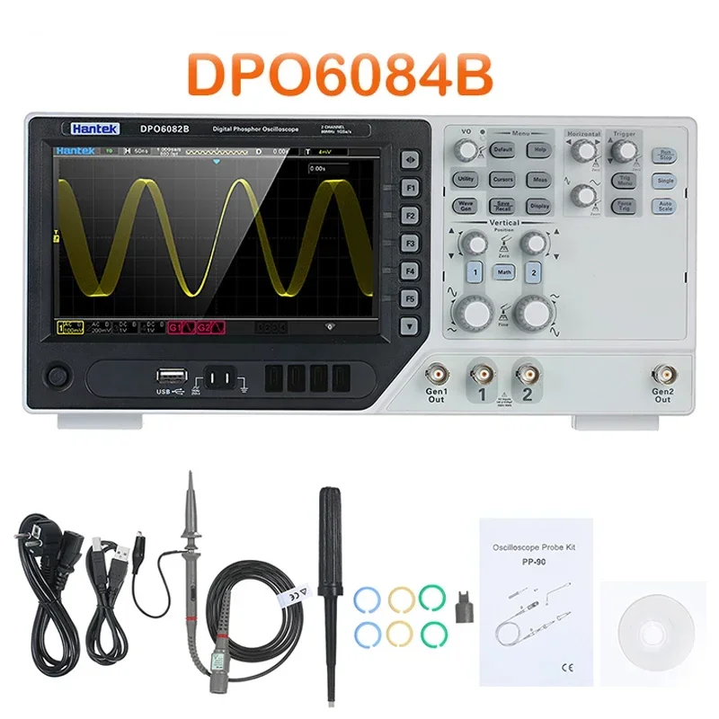 Oscilloscopio a memoria digita - Digital Storage Oscilloscope 4 Channel 100Mhz recensione e prezzo