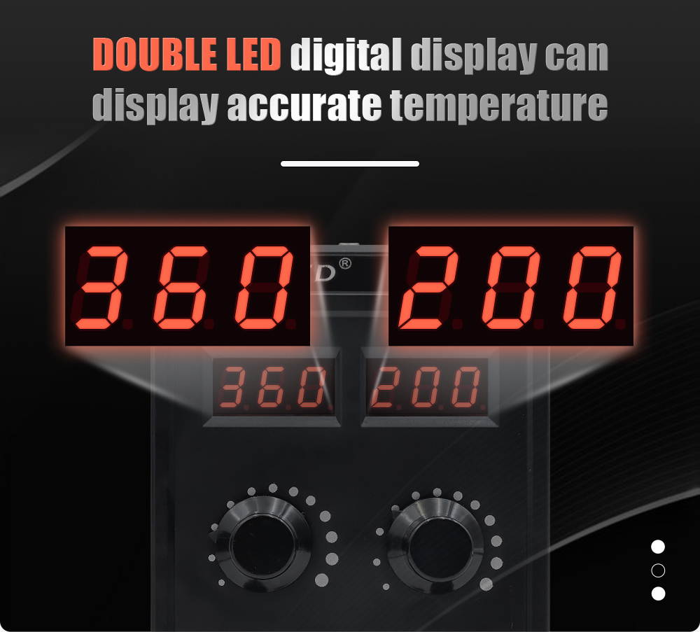 Stazione di saldatura JCD 8586 - Smd Rework Station Hot Air Soldering 2 In 1 recensione e prezzo